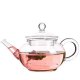 2L Induction Cooker Borosilicate Electromagnetic Glass Teapot With Filter Flower Tea Pot Multifunctional Kettle Cup Gift